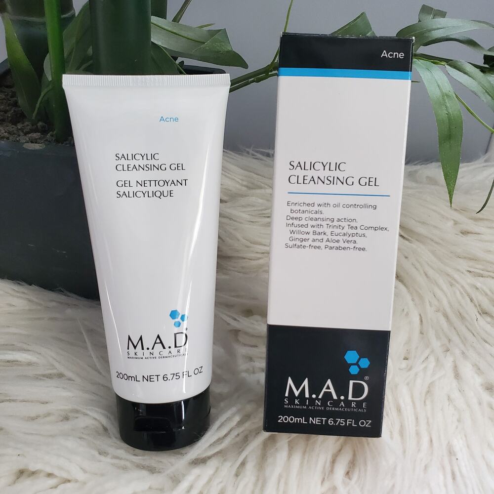 M.A.D Skincare Salicylic Cleansing Gel 200mL / 6.75 Fl Oz